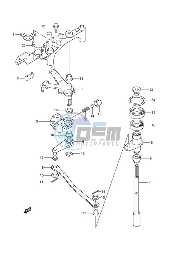 Clutch Shaft (DF 250S)