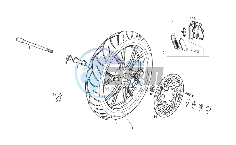 Front wheel