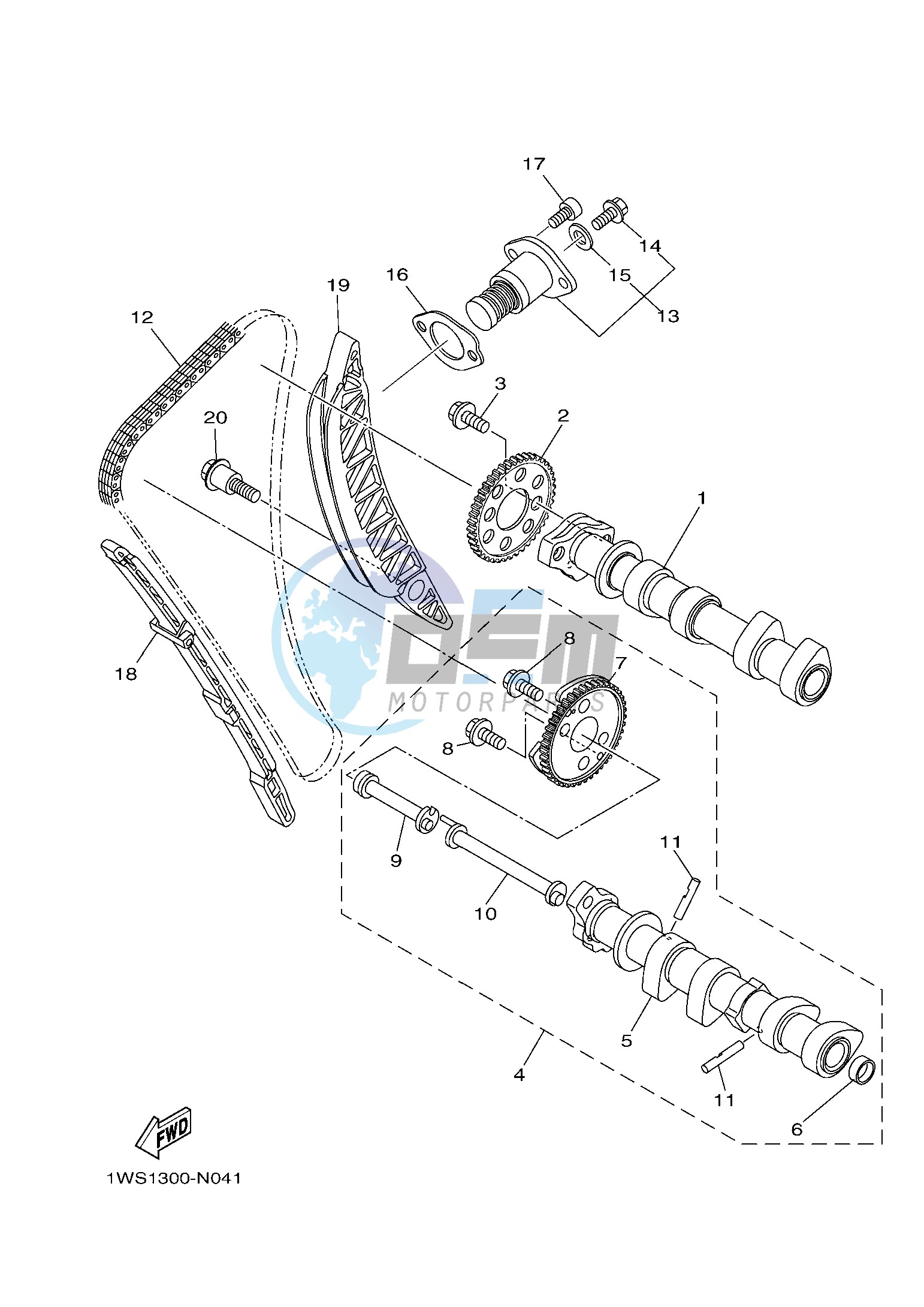 CAMSHAFT & CHAIN