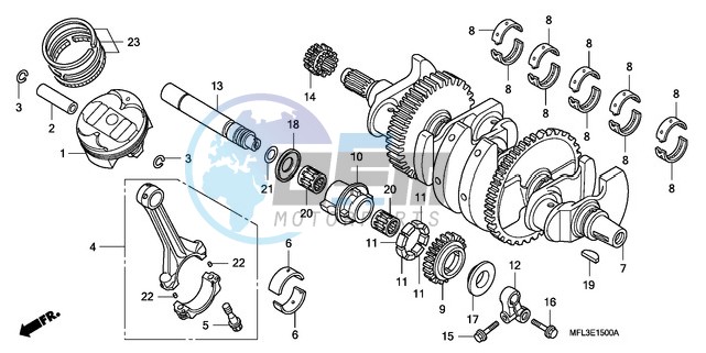 CRANKSHAFT/PISTON