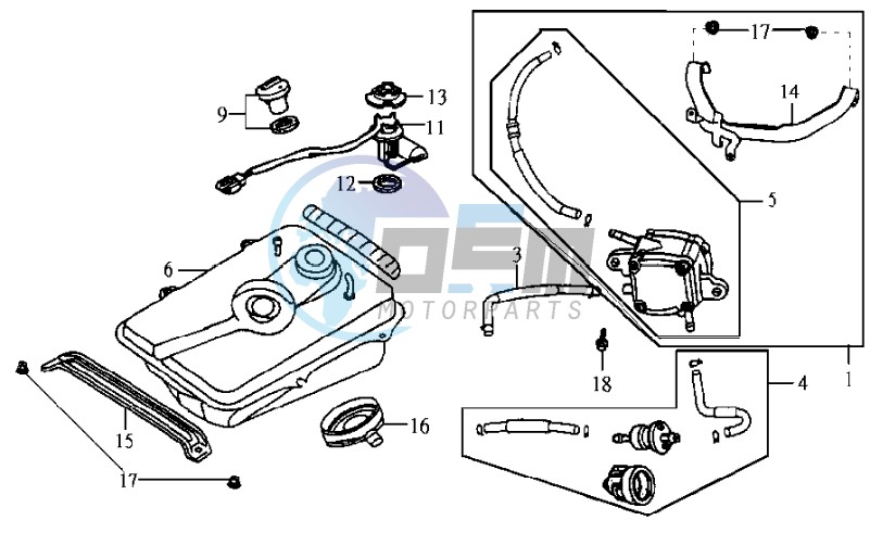 FUEL TANK - FUEL CUT