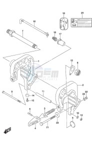 DF 25A drawing Clamp Bracket