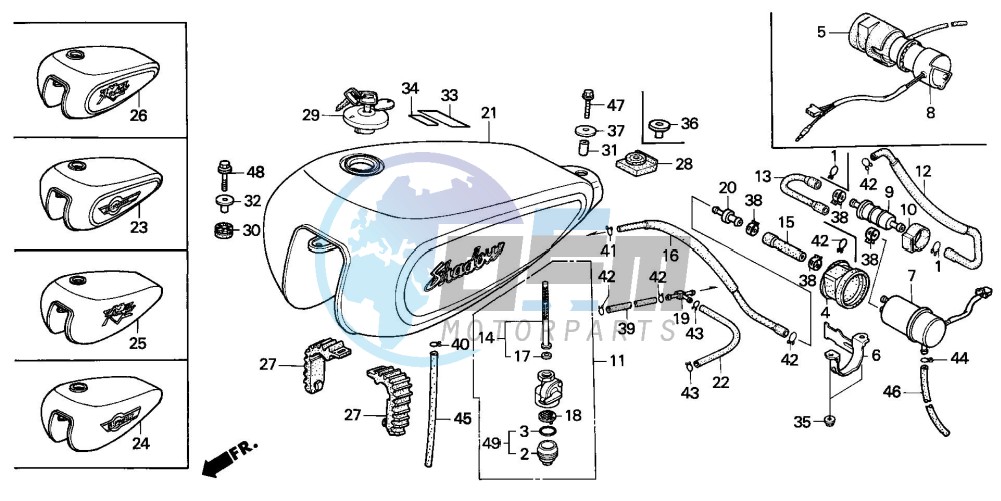 FUEL TANK/FUEL PUMP