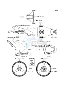 NINJA_ZX-10R ZX1000JDF FR XX (EU ME A(FRICA) drawing Decals(Ebony)