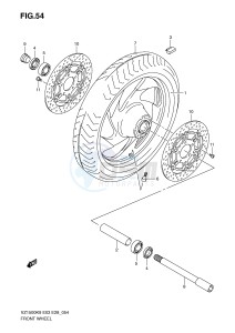 VZ1500 (E3-E28) drawing FRONT WHEEL