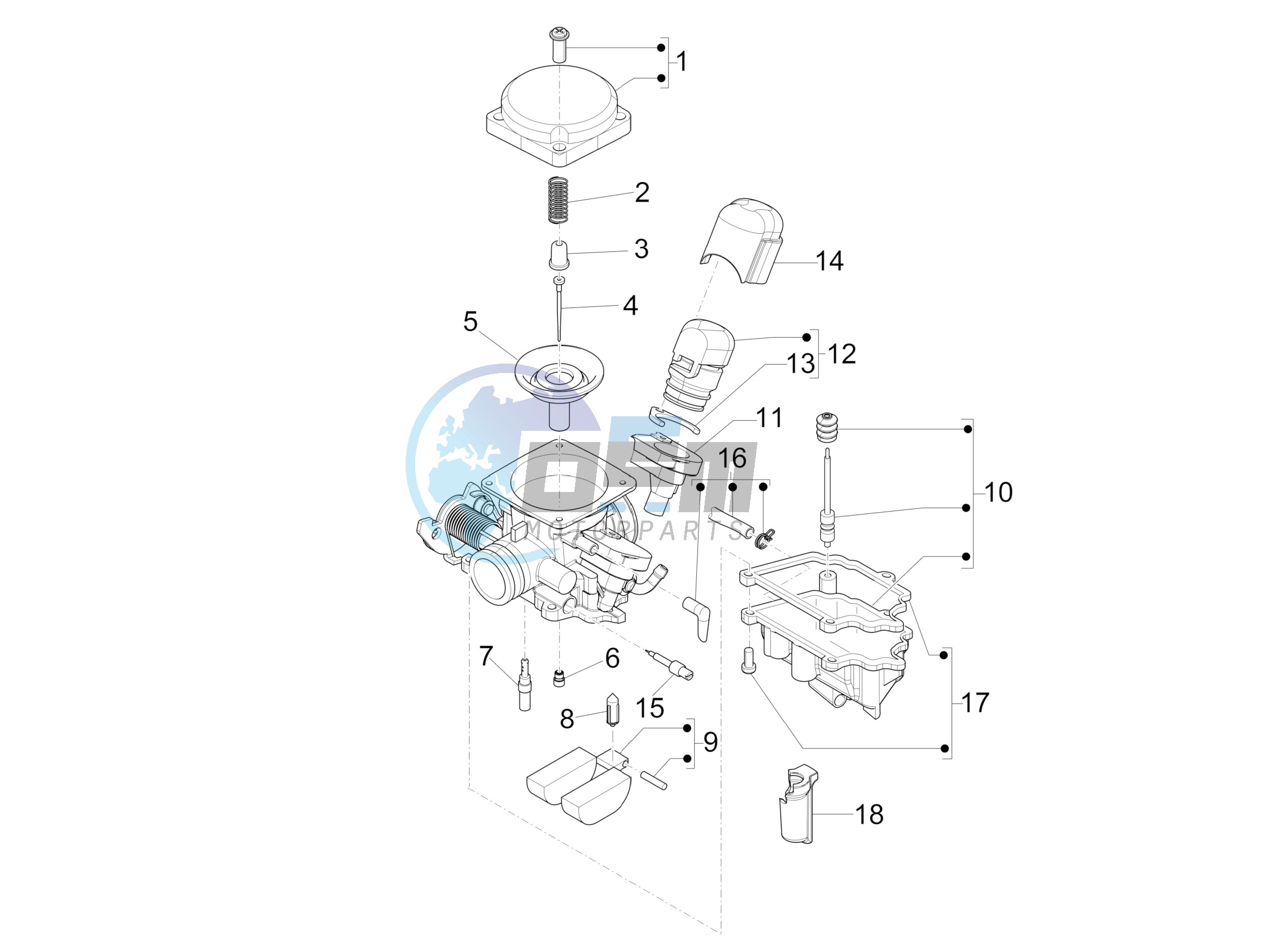 Carburetors components