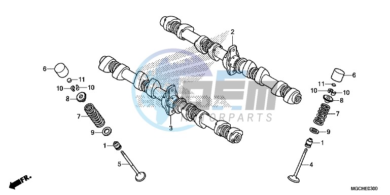 CAMSHAFT/ VALVE