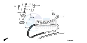 SH300A9 Europe Direct - (ED / ABS) drawing CAM CHAIN