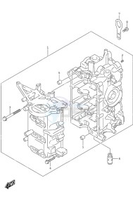 DF 25A drawing Cylinder Block