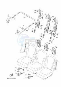 YXM700E YXM70VPXK (B5FF) drawing SEAT 2