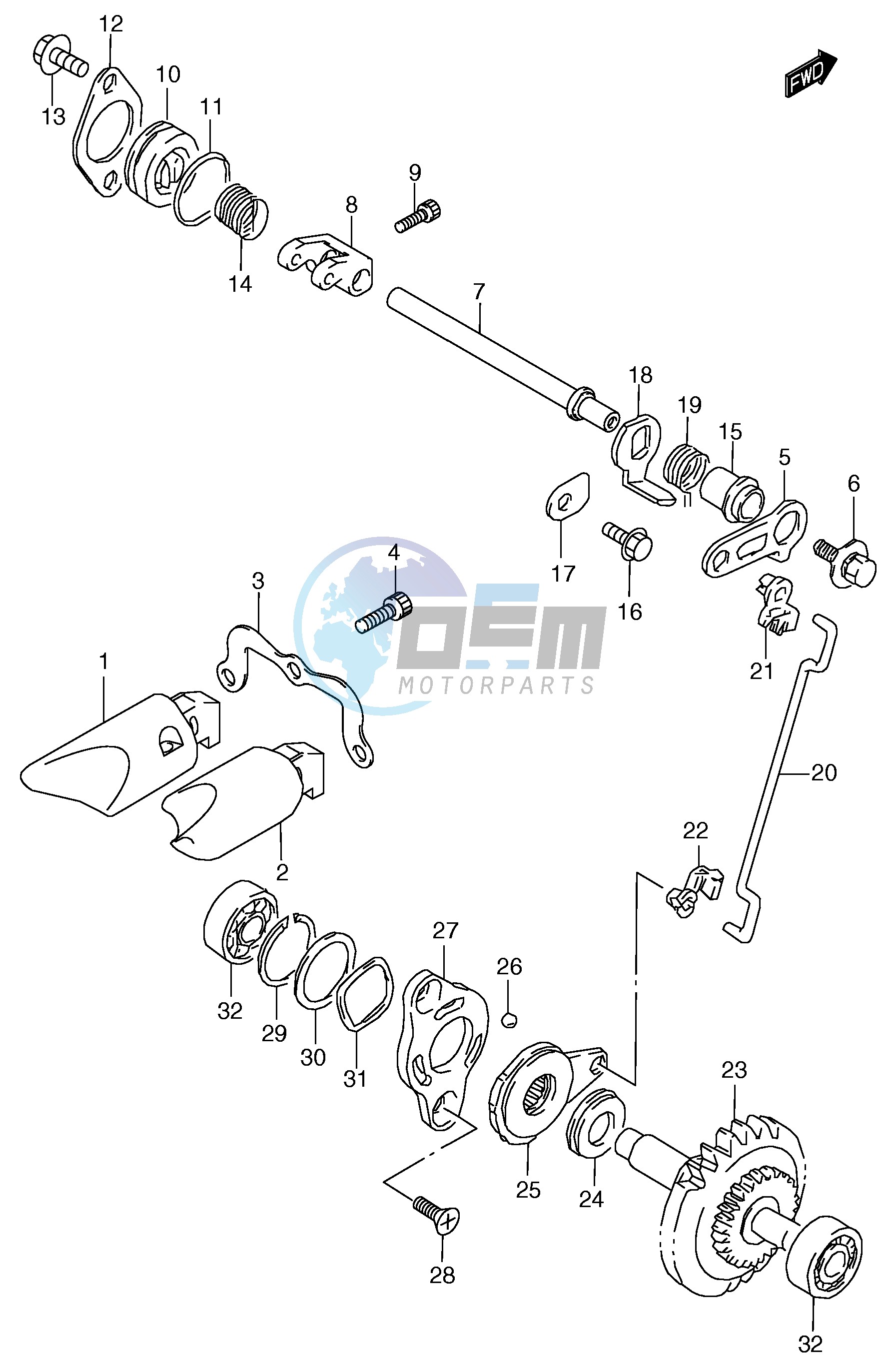 EXHAUST VALVE (MODEL Y)