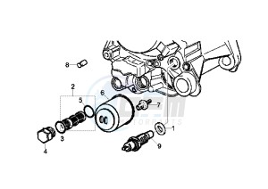 Beverly RST 250 drawing Oil Filter