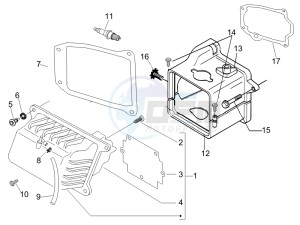 Fly 100 4t 2008 drawing Cylinder head cover