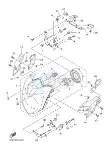 XJ6N 600 XJ6-N (NAKED) (20SR 20SU) drawing HEADLIGHT