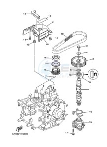 F20BWHL drawing OIL-PUMP