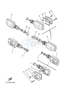 DT125 (3TTX) drawing FLASHER LIGHT