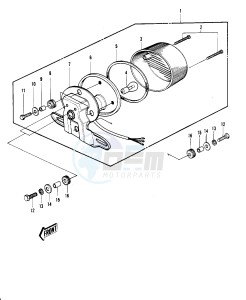 KH 400 A (A3-A5) drawing TAILLIGHT