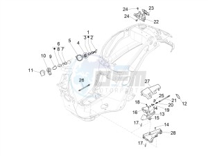 PRIMAVERA 125 4T 3V IGET IE ABS-NOABS E2-E4 (APAC) drawing Locks