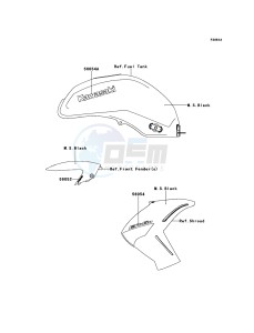 ER-6n ABS ER650D9F GB XX (EU ME A(FRICA) drawing Decals(M.S.Black)