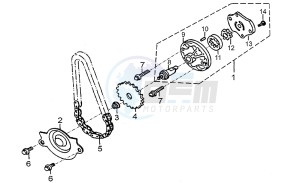 Quasar 180 drawing Oil pump