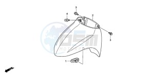 NVS502SH drawing FRONT FENDER