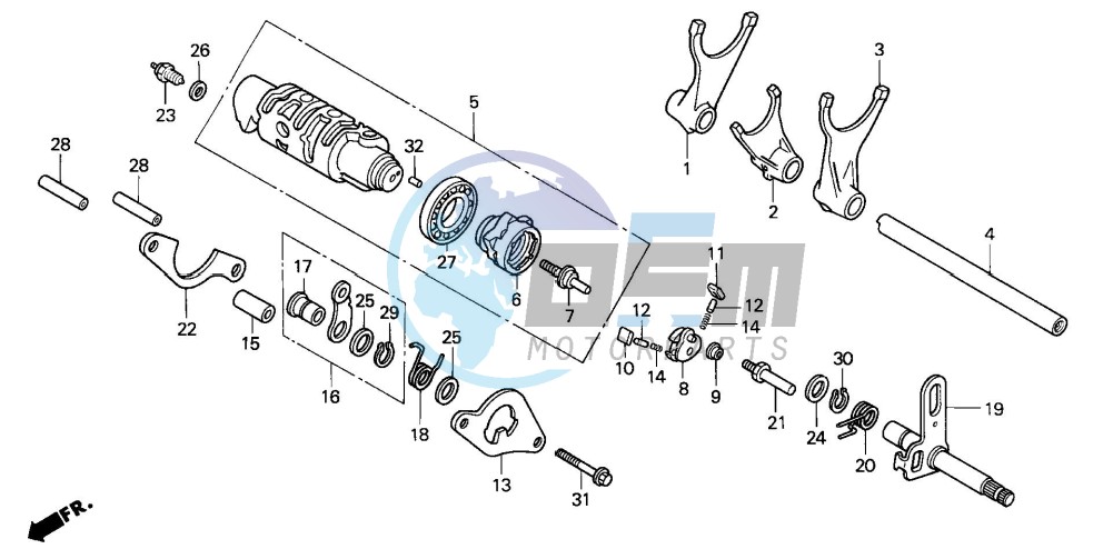 GEARSHIFT DRUM