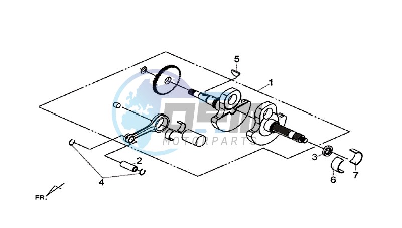 CRANK SHAFT COMP