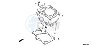 TRX420FPEC drawing CYLINDER