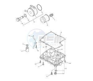 FZ8-N 800 drawing OIL CLEANER