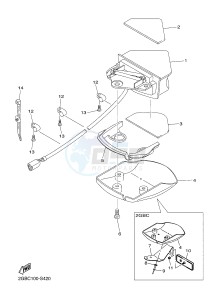 WR250F (2GBC 2GBD 2GBE) drawing TAILLIGHT