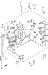 DF 300AP drawing Harness