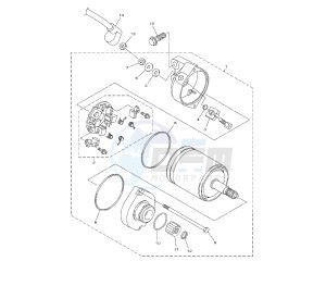 V-MAX 1700 drawing STARTING MOTOR