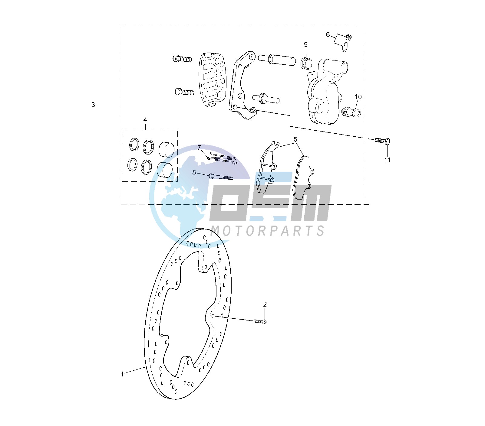 FRONT BRAKE CALIPER