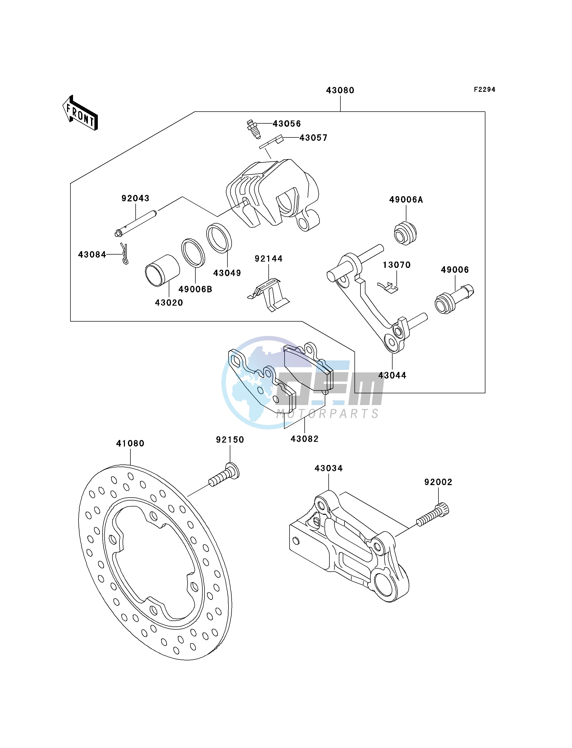 REAR BRAKE