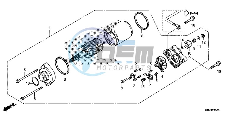 STARTER MOTOR