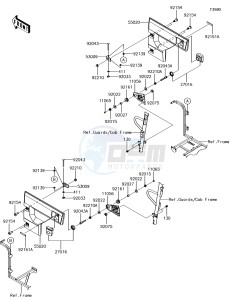 MULE PRO-DX KAF1000EHF EU drawing Door