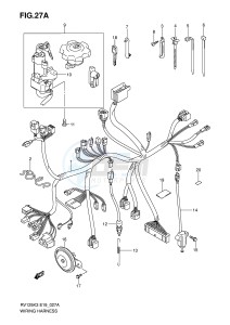 RV125 (E19) VanVan drawing WIRING HARNESS (MODEL K7)