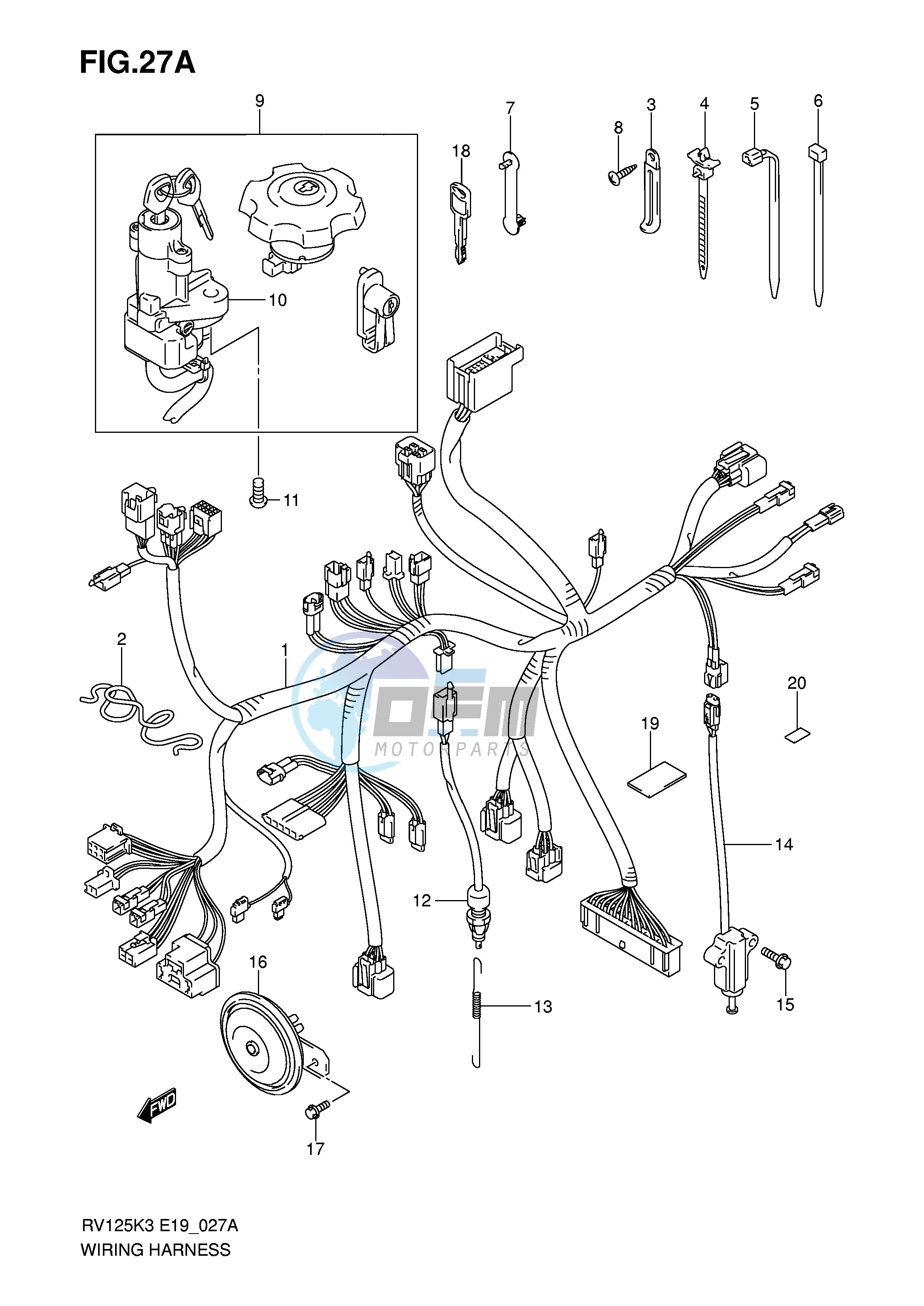 WIRING HARNESS (MODEL K7)