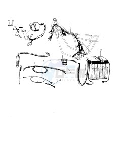 F8 (BISON A) 250 (BISON A) drawing CHASSIS ELECTRICAL EQUIPMENT