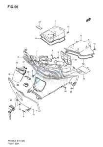 AN400 ABS BURGMAN EU-UK drawing METER PANEL