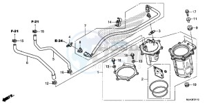 VT750CSD Shadow - VT750CS-D 2ED - (2ED) drawing FUEL PUMP (VT750C/C2S/CA/CS)