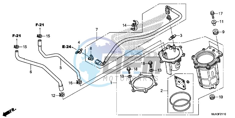 FUEL PUMP (VT750C/C2S/CA/CS)