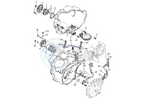 TT R 600 drawing OIL PUMP