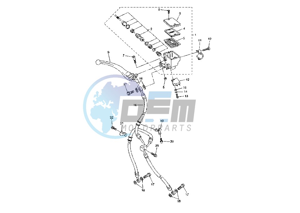 FRONT MASTER CYLINDER