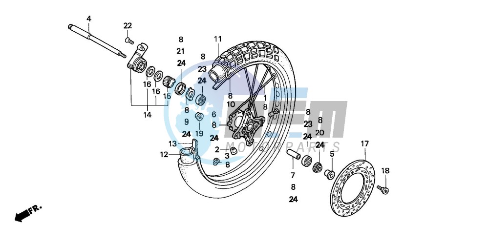 FRONT WHEEL