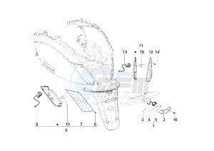 Zip 50 4T drawing Taillight