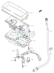 AE50 (E71) drawing SPEEDOMETER