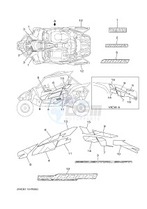 YXZ1000ES YXZ10YPSG YXZ1000R EPS SPECIAL EDITION (2HC8) drawing GRAPHICS