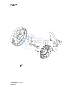 GSX1250 FA drawing MAGNETO