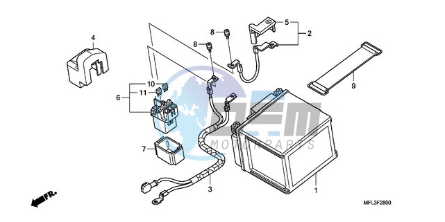 BATTERY (CBR1000RR)